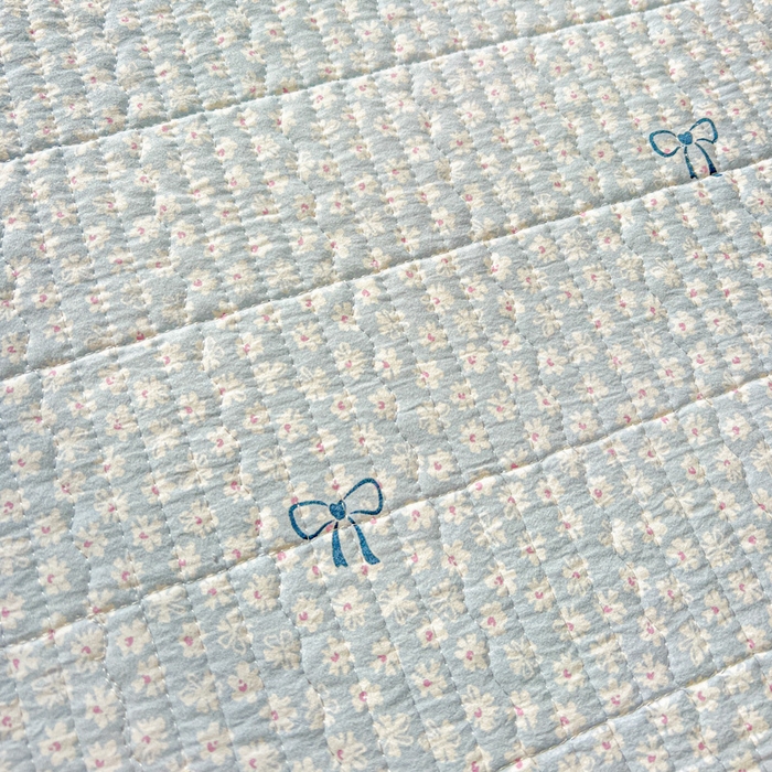 91家纺网 家纺一手货源 找家纺 岚吉家纺 2026新款新疆棉机包边床盖三四件套 素影