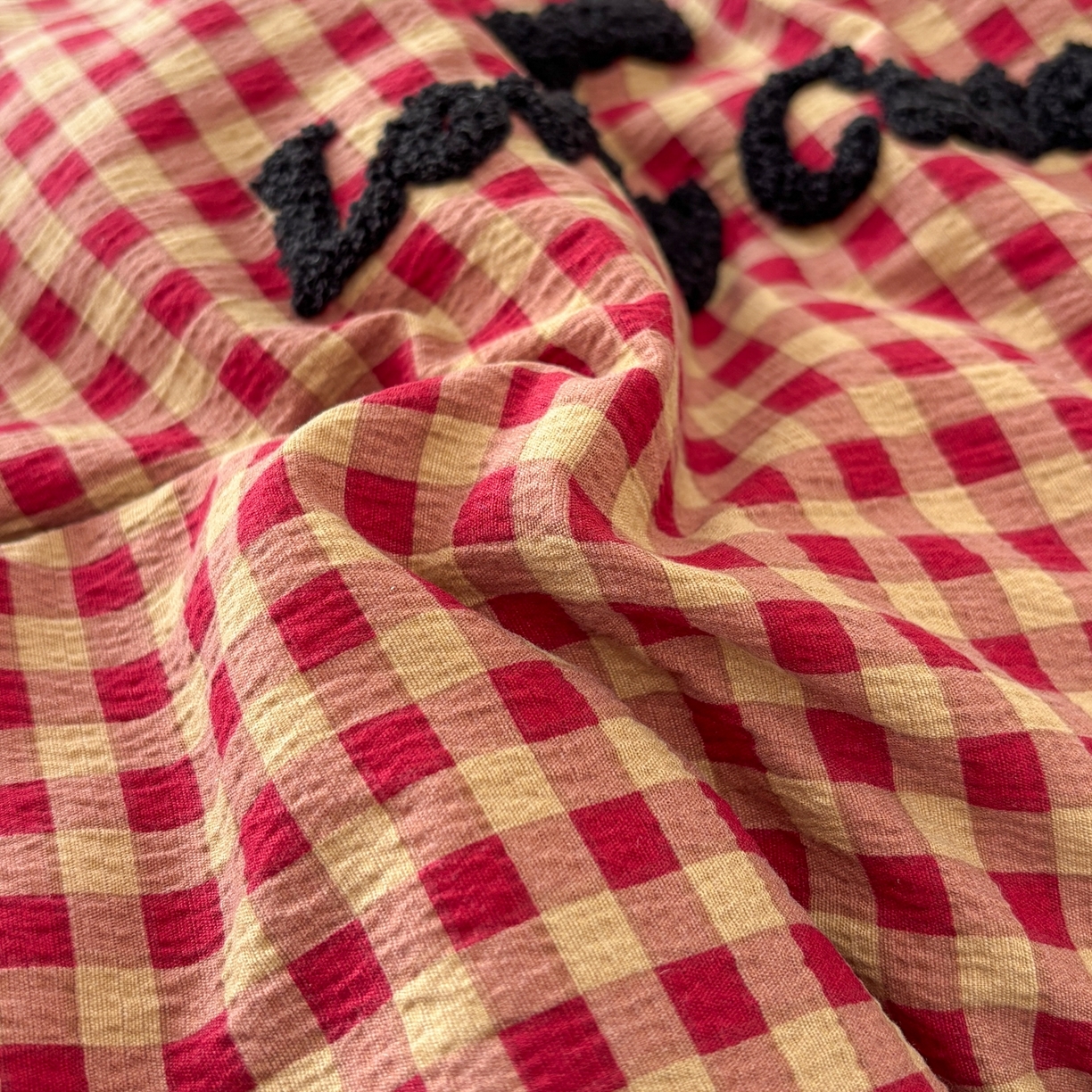 91家纺网 家纺一手货源 找家纺 梦洋家纺 2026新款云朵棉豆豆绒被被子被芯 格子猫咪