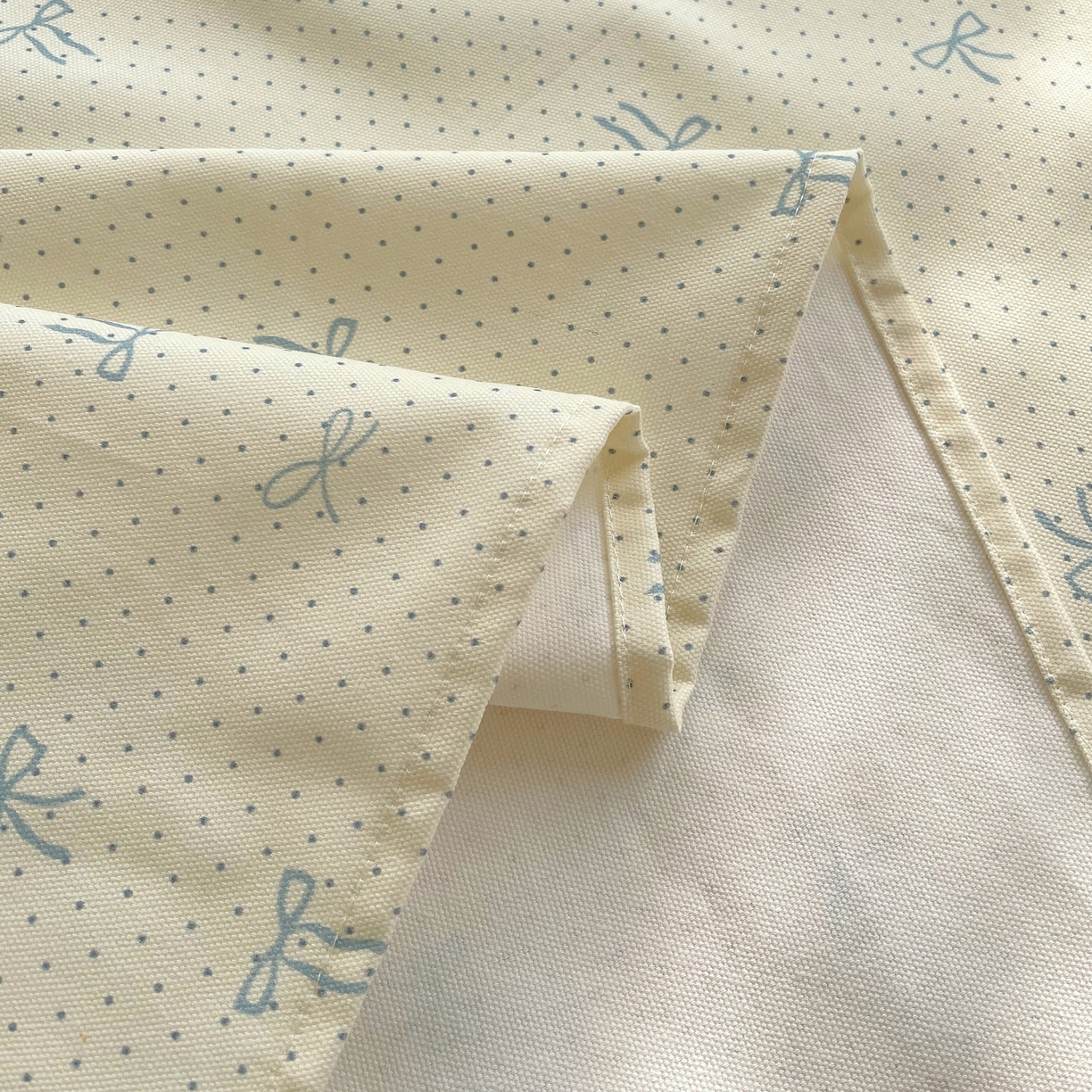 91家纺网 家纺一手货源 找家纺 爱彼家纺 2026春夏新款A类全棉纯棉老粗布凉席三件套席子床单-系列四 华夫格-蝴蝶结