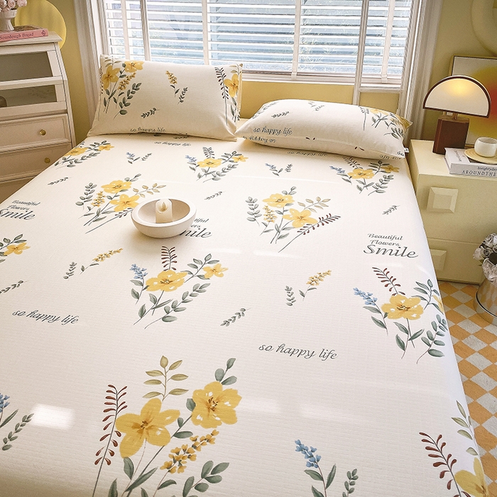 91家纺网 家纺一手货源 找家纺 爱彼家纺 2026春夏新款A类全棉纯棉老粗布凉席三件套席子床单-系列四 华夫格-休闲时光