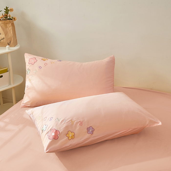 91家纺网 家纺一手货源 找家纺 （总）涵宸家纺 2026新款全棉贴布绣小清新卡通系列四件套