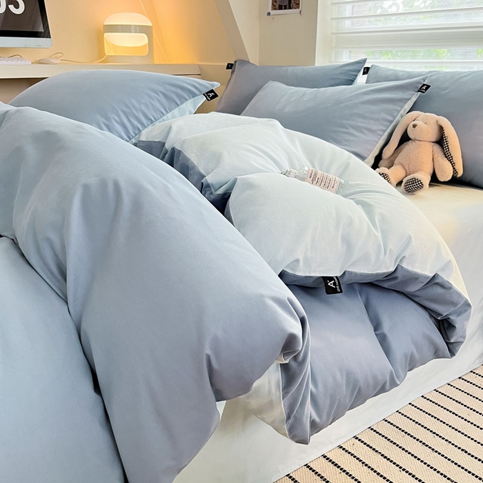 （总）涵宸家纺 2026新款全棉纯色四件套-米兰-场景一