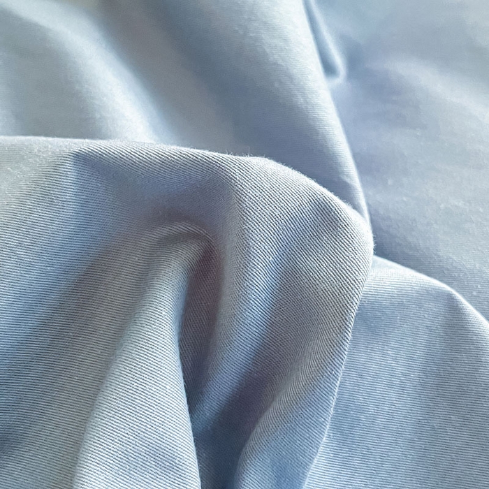 91家纺网 家纺一手货源 找家纺 涵宸家纺 2026新款全棉纯色四件套-米兰-场景一 米兰-湖兰+梧桐灰