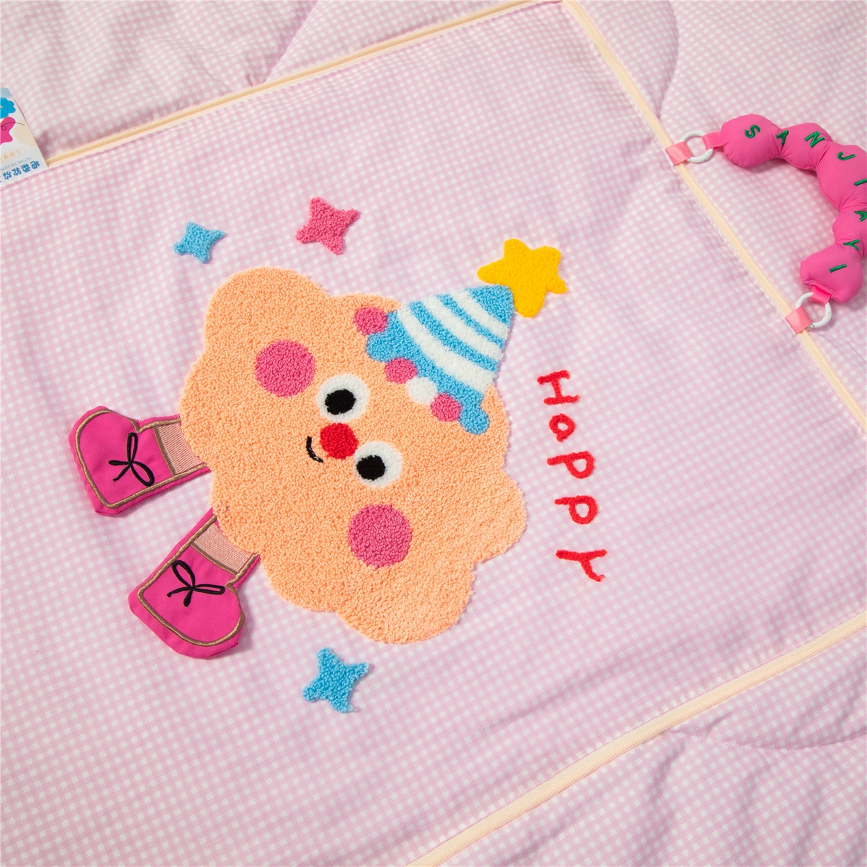 91家纺网 家纺一手货源 找家纺 （总）雷娜家居 2026新款水洗木棉手提款云朵曲奇抱枕被