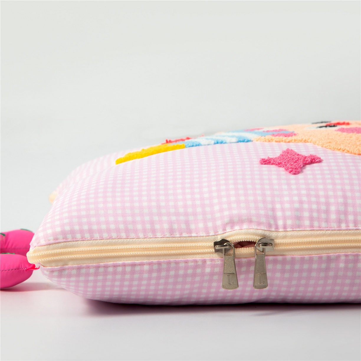 91家纺网 家纺一手货源 找家纺 （总）雷娜家居 2026新款水洗木棉手提款云朵曲奇抱枕被