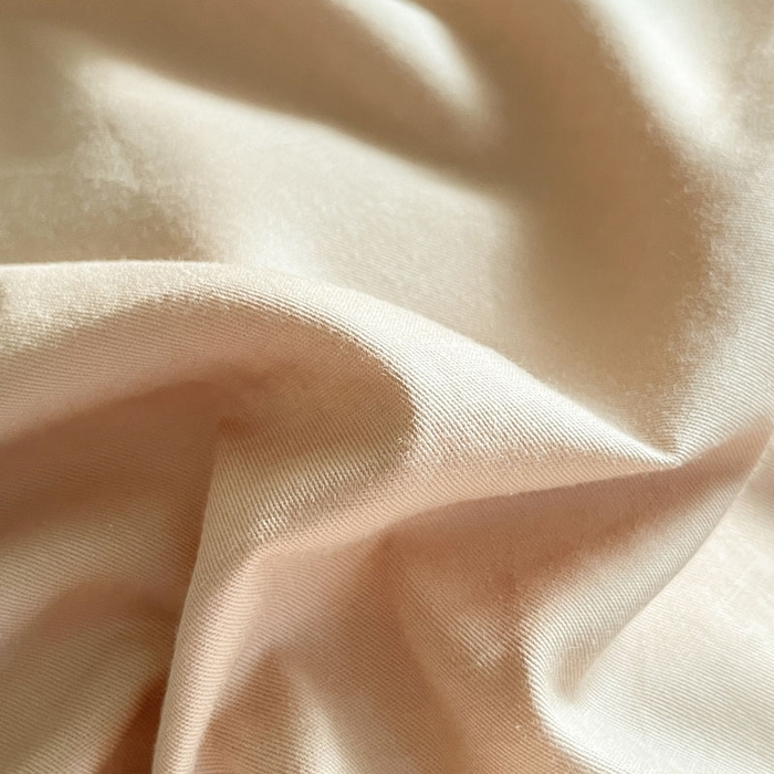 91家纺网 家纺一手货源 找家纺 涵宸家纺 2026新款全棉纯色四件套-米兰-场景一 米兰-杏色+豆其