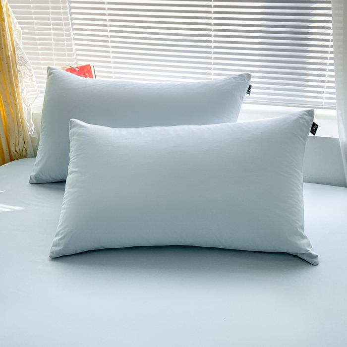 91家纺网 家纺一手货源 找家纺 （总）涵宸家纺 2026新款全棉纯色单枕套-米兰