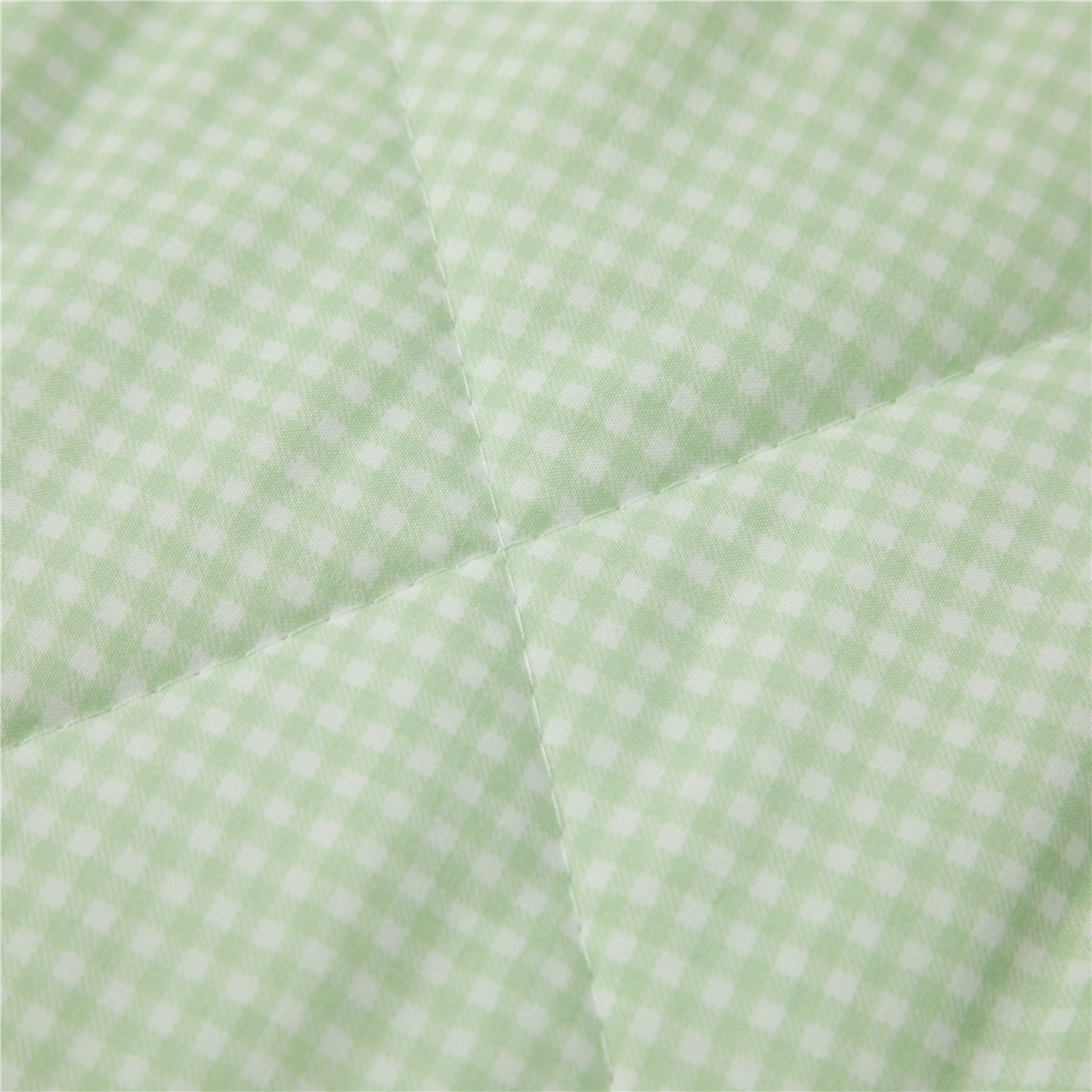 91家纺网 家纺一手货源 找家纺 雷娜家居 2026新款水洗木棉手提款云朵曲奇抱枕被 云朵绿