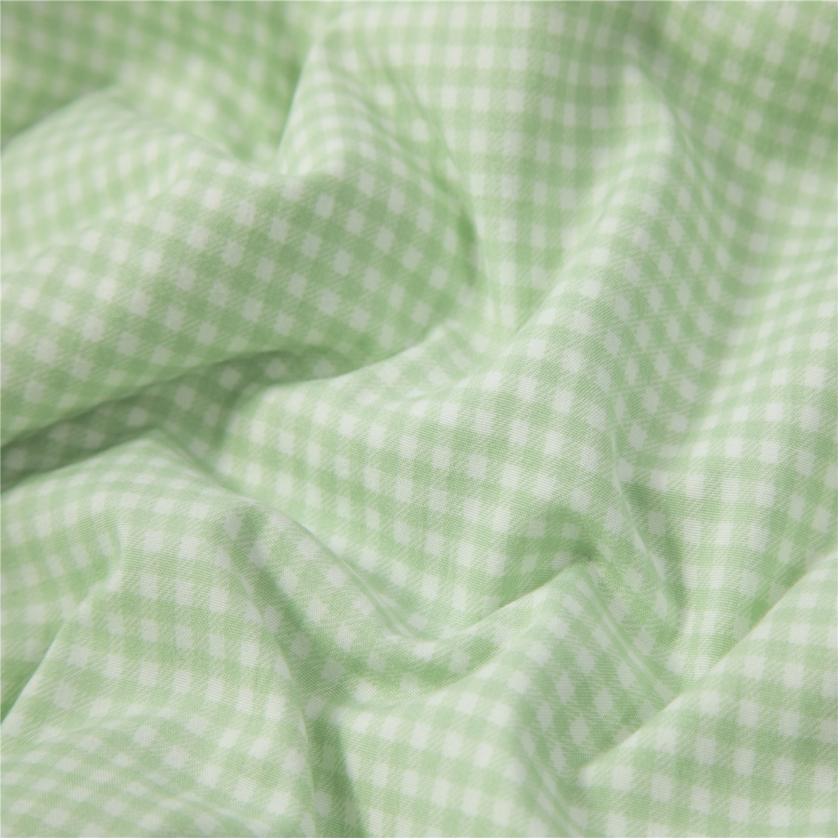 91家纺网 家纺一手货源 找家纺 雷娜家居 2026新款水洗木棉手提款云朵曲奇抱枕被 云朵绿