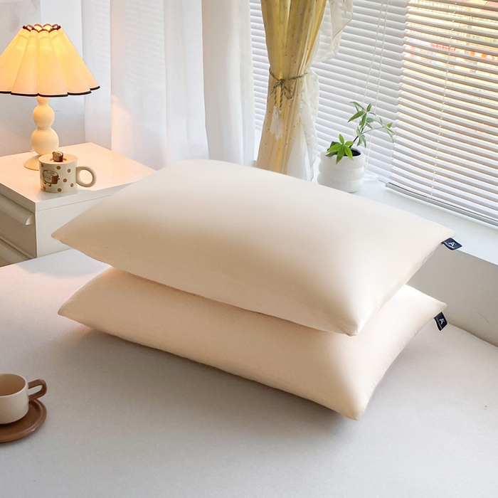 91家纺网 家纺一手货源 找家纺 涵宸家纺 2026新款全棉纯色单枕套-米兰 枕套-香槟金