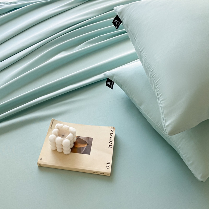 91家纺网 家纺一手货源 找家纺 涵宸家纺 2026新款全棉纯色单枕套-米兰 枕套-幸运兰