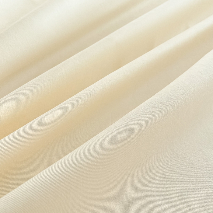 91家纺网 家纺一手货源 找家纺 涵宸家纺 2026新款全棉纯色单床笠-米兰 床笠-奶白