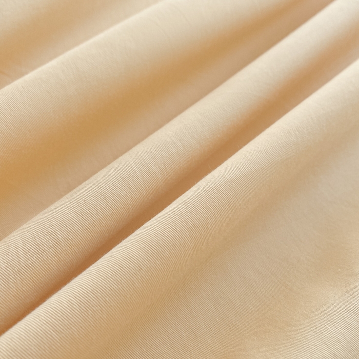 91家纺网 家纺一手货源 找家纺 涵宸家纺 2026新款全棉纯色单床笠-米兰 床笠-浅黄