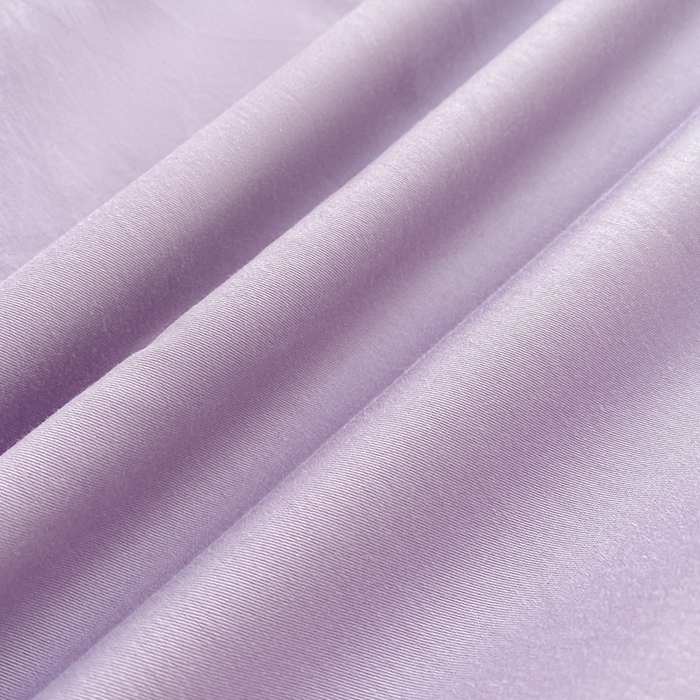 91家纺网 家纺一手货源 找家纺 涵宸家纺 2026新款全棉纯色单床笠-米兰 床笠-青紫