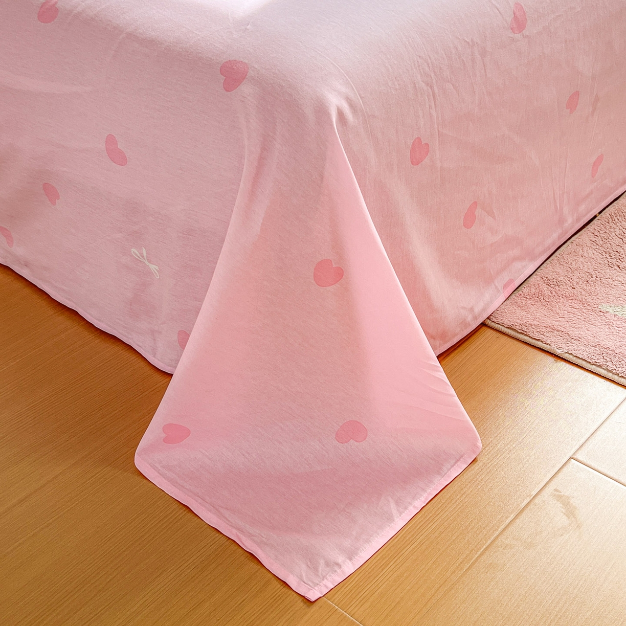 91家纺网 家纺一手货源 找家纺 浩诚 2026新款专版三丽鸥hellokitty库洛米正版授权大版全棉纯棉四件套 美美KT