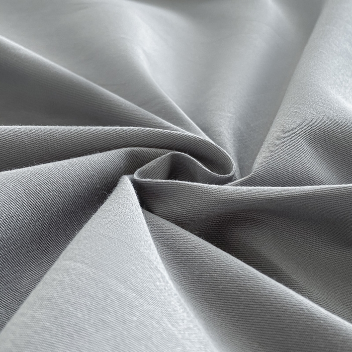 91家纺网 家纺一手货源 找家纺 涵宸家纺 2026新款全棉纯色单床单-米兰 床单-银灰