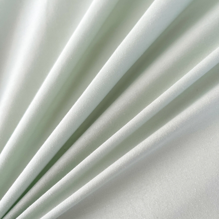 91家纺网 家纺一手货源 找家纺 艾迪尚家纺 2026法式韩版荷叶边纯色长绒棉纯棉单被套 薄荷青灰