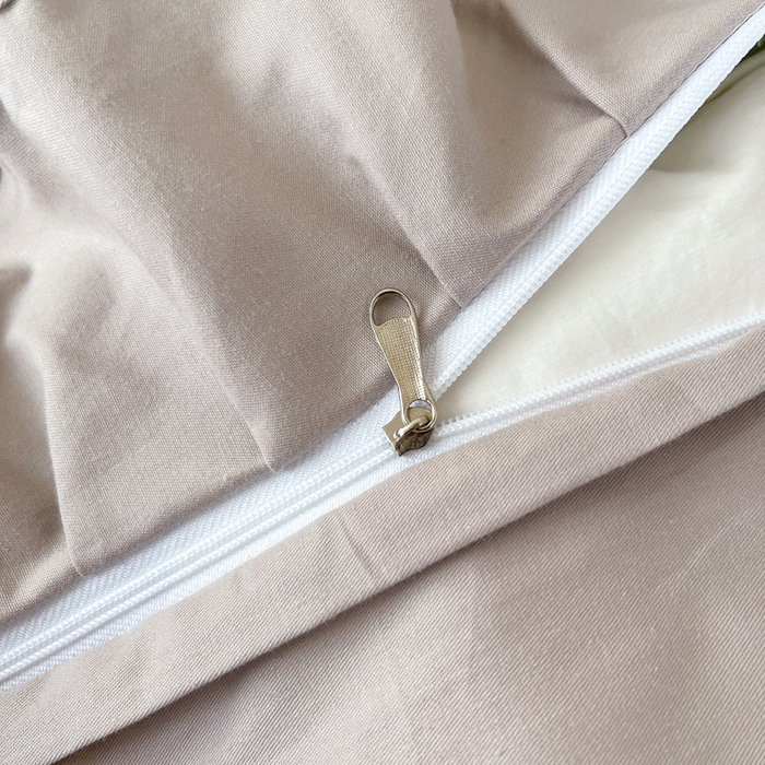 91家纺网 家纺一手货源 找家纺 艾迪尚家纺 2026法式韩版荷叶边纯色长绒棉纯棉单被套 薄荷青灰