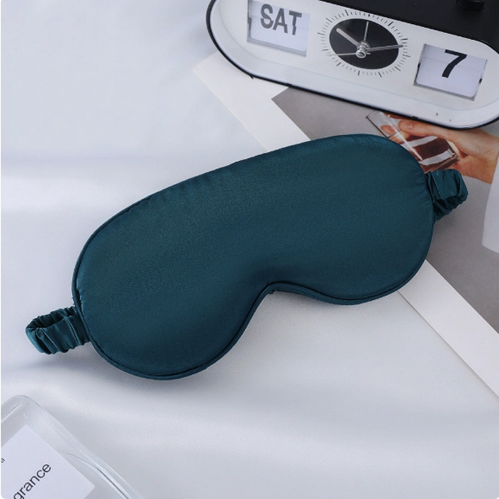 91家纺网 家纺一手货源 找家纺 （总）金喜 2026新款双面水洗真丝眼罩遮光助力睡眠男女四季可用可水洗眼罩 