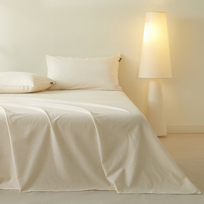 91家纺网 家纺一手货源 找家纺 涵宸家纺 2026新款全棉印花单床单-良品 床单-半夏-其