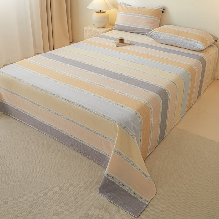 91家纺网 家纺一手货源 找家纺 涵宸家纺 2026新款全棉印花单床单-良品 床单-卡曼