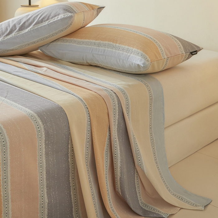 91家纺网 家纺一手货源 找家纺 涵宸家纺 2026新款全棉印花单床单-良品 床单-卡曼