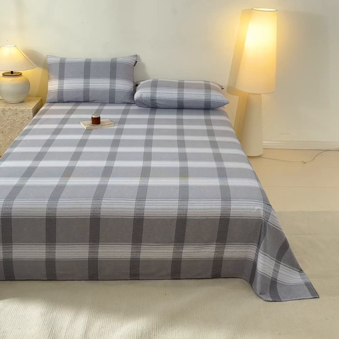 91家纺网 家纺一手货源 找家纺 涵宸家纺 2026新款全棉印花单床单-良品 床单-洛卡