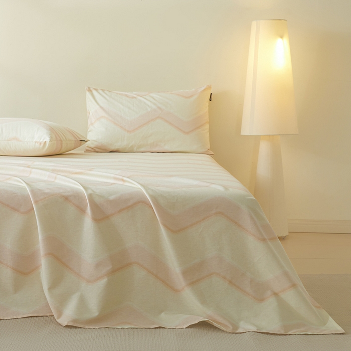 91家纺网 家纺一手货源 找家纺 涵宸家纺 2026新款全棉印花单床单-良品 床单-摩卡