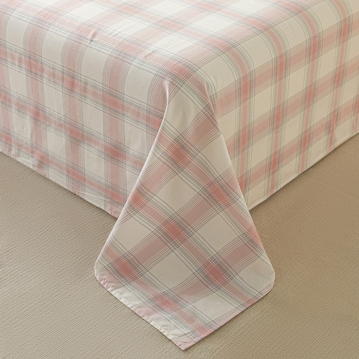 91家纺网 家纺一手货源 找家纺 涵宸家纺 2026新款全棉印花单床单-良品 床单-莫妮粉