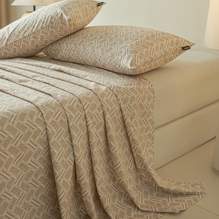 91家纺网 家纺一手货源 找家纺 涵宸家纺 2026新款全棉印花单床单-良品 床单-云沫