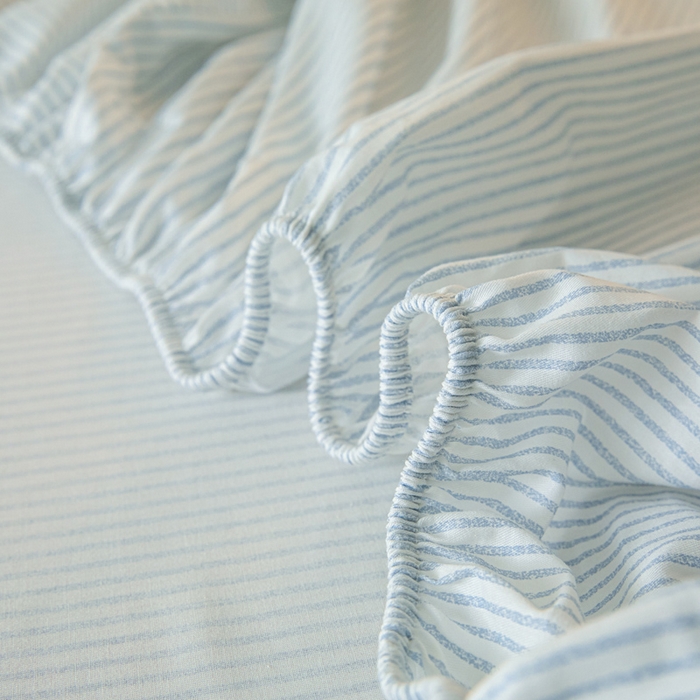 91家纺网 家纺一手货源 找家纺 涵宸家纺 2026新款全棉印花单床笠-良品 床笠-半夏-兰