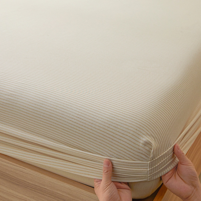 91家纺网 家纺一手货源 找家纺 涵宸家纺 2026新款全棉印花单床笠-良品 床笠-半夏-其