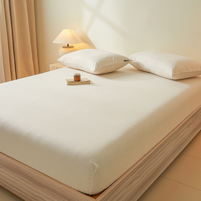 91家纺网 家纺一手货源 找家纺 涵宸家纺 2026新款全棉印花单床笠-良品 床笠-半夏-其