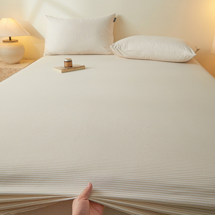 91家纺网 家纺一手货源 找家纺 涵宸家纺 2026新款全棉印花单床笠-良品 床笠-半夏-其