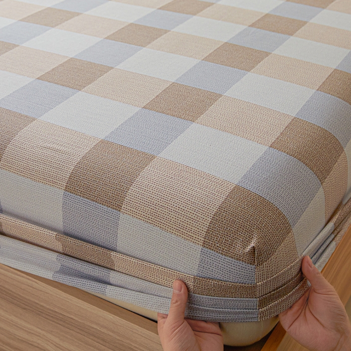 91家纺网 家纺一手货源 找家纺 涵宸家纺 2026新款全棉印花单床笠-良品 床笠-格律-兰