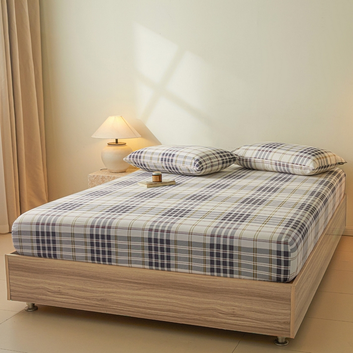 91家纺网 家纺一手货源 找家纺 涵宸家纺 2026新款全棉印花单床笠-良品 床笠-琥珀