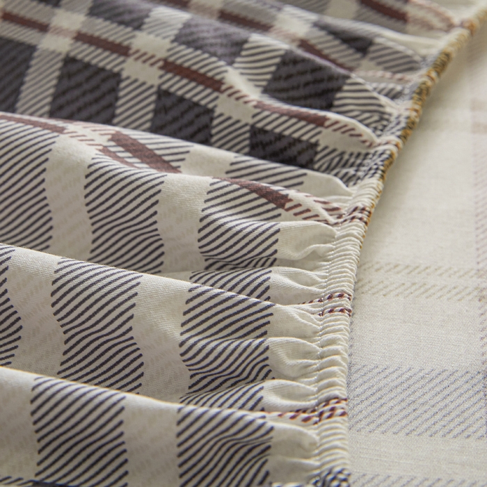 91家纺网 家纺一手货源 找家纺 涵宸家纺 2026新款全棉印花单床笠-良品 床笠-琥珀