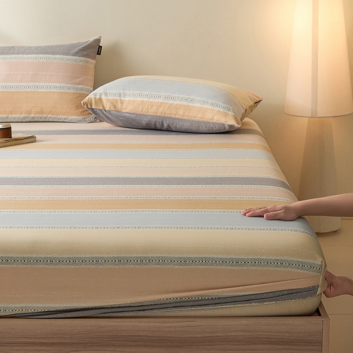 91家纺网 家纺一手货源 找家纺 涵宸家纺 2026新款全棉印花单床笠-良品 床笠-卡曼