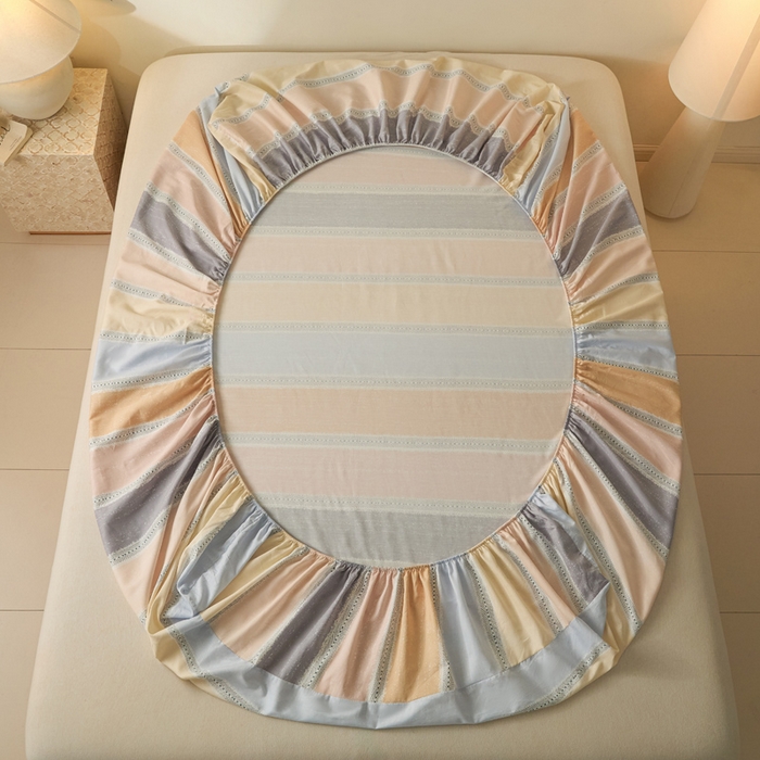 91家纺网 家纺一手货源 找家纺 涵宸家纺 2026新款全棉印花单床笠-良品 床笠-卡曼