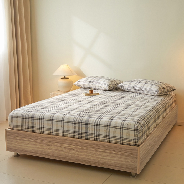 91家纺网 家纺一手货源 找家纺 涵宸家纺 2026新款全棉印花单床笠-良品 床笠-郎格