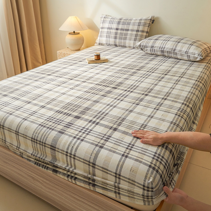 91家纺网 家纺一手货源 找家纺 涵宸家纺 2026新款全棉印花单床笠-良品 床笠-郎格