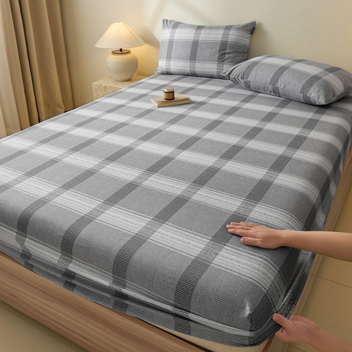 91家纺网 家纺一手货源 找家纺 涵宸家纺 2026新款全棉印花单床笠-良品 床笠-洛卡