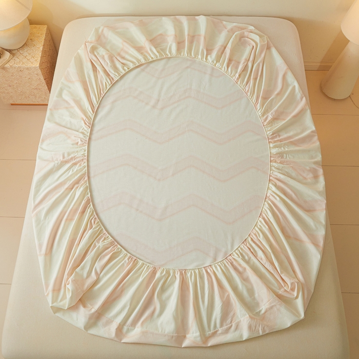 91家纺网 家纺一手货源 找家纺 涵宸家纺 2026新款全棉印花单床笠-良品 床笠-摩卡