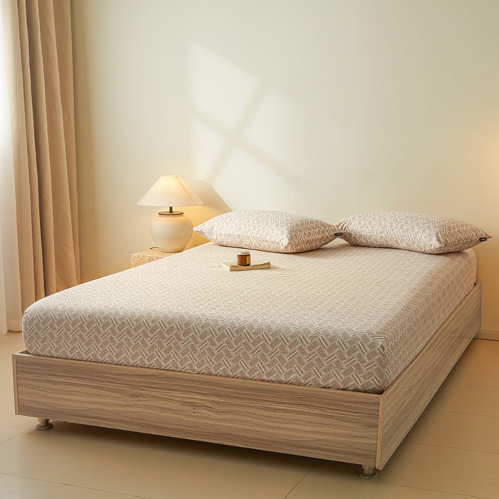 91家纺网 家纺一手货源 找家纺 涵宸家纺 2026新款全棉印花单床笠-良品 床笠-云沫