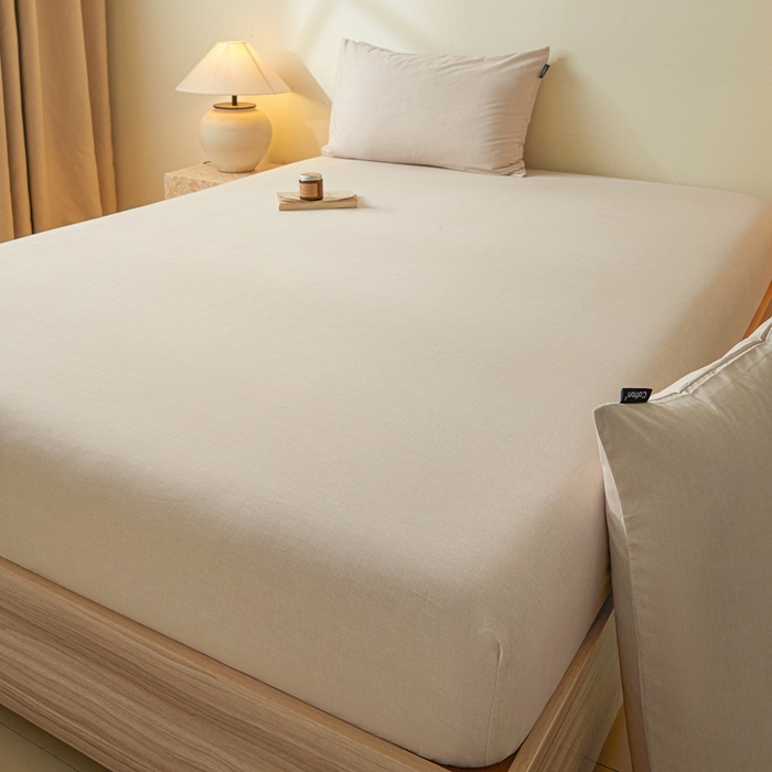 91家纺网 家纺一手货源 找家纺 涵宸家纺 2026新款全棉印花单床笠-良品 床笠-云纹-其