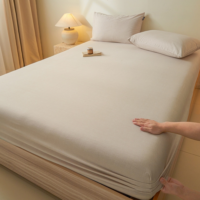 91家纺网 家纺一手货源 找家纺 涵宸家纺 2026新款全棉印花单床笠-良品 床笠-云纹-其