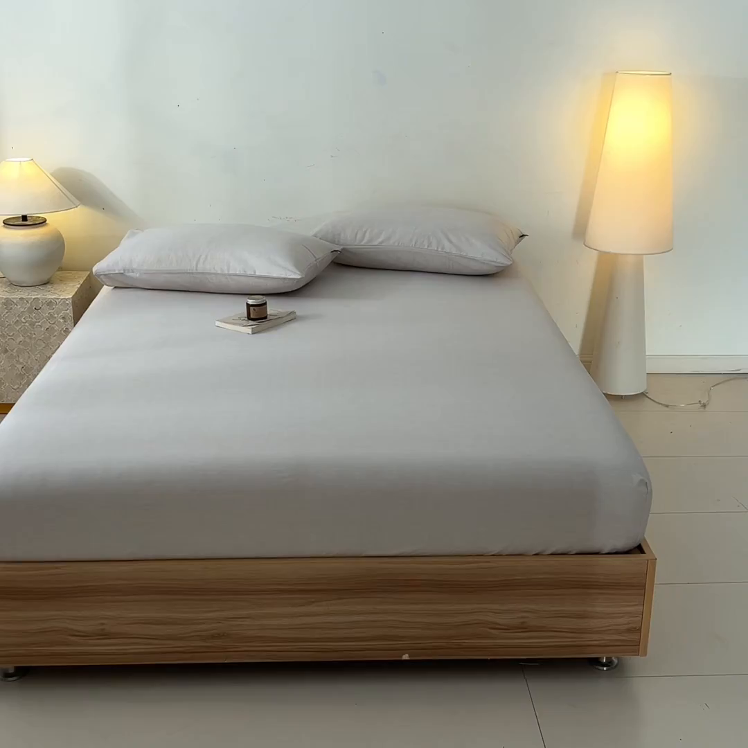 91家纺网 家纺一手货源 找家纺 涵宸家纺 2026新款全棉印花单床笠-良品 床笠-云纹-其