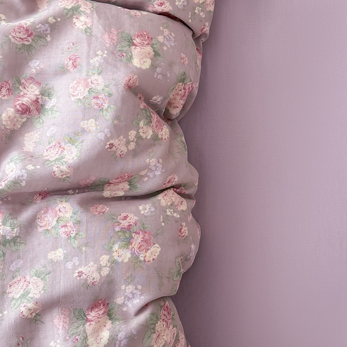 91家纺网 家纺一手货源 找家纺 爱思佳 2026新款全棉纯棉双层纱基款系列四件套 蒂芙尼