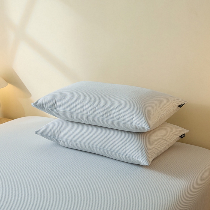 91家纺网 家纺一手货源 找家纺 涵宸家纺 2026新款全棉印花单枕套-良品 枕套-半夏-兰