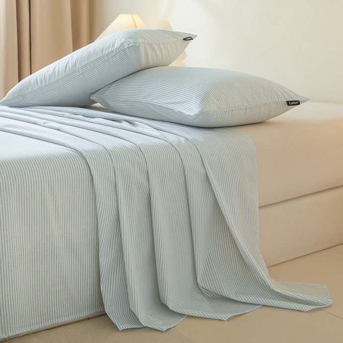 91家纺网 家纺一手货源 找家纺 涵宸家纺 2026新款全棉印花单枕套-良品 枕套-半夏-兰